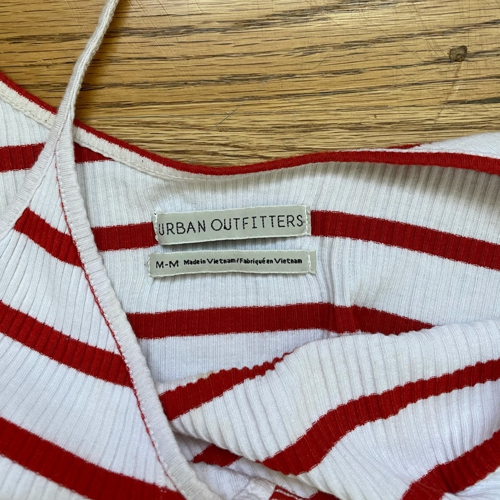 Striped Cropped Tank - Picture 4 of 4